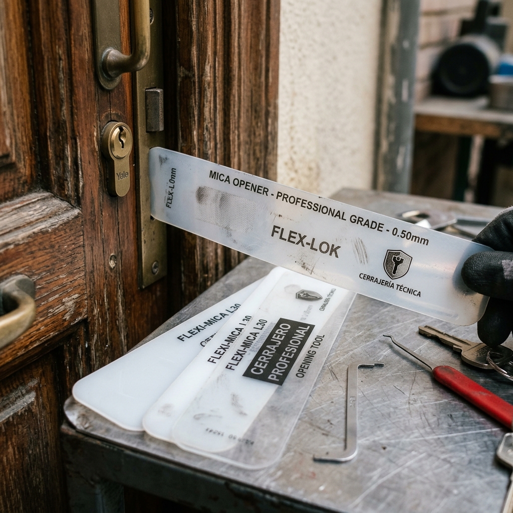 Tarjetas de apertura largas (micas): Aperturas limpias sin daños